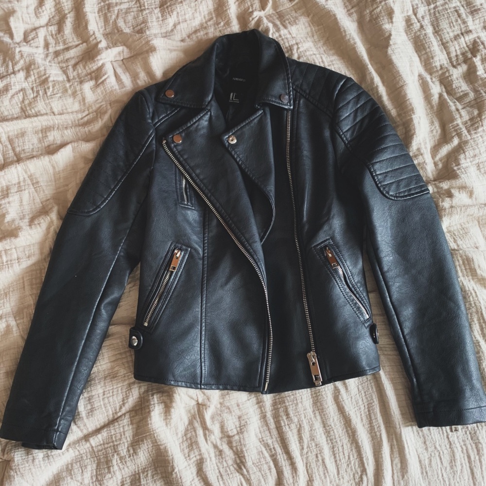 Leather jacket